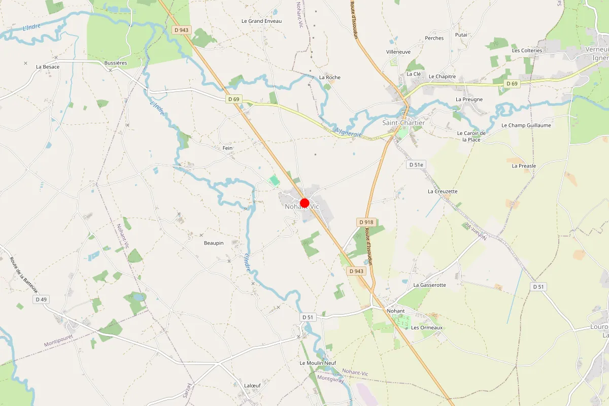 Remplacement de serrure à Nohant Vic