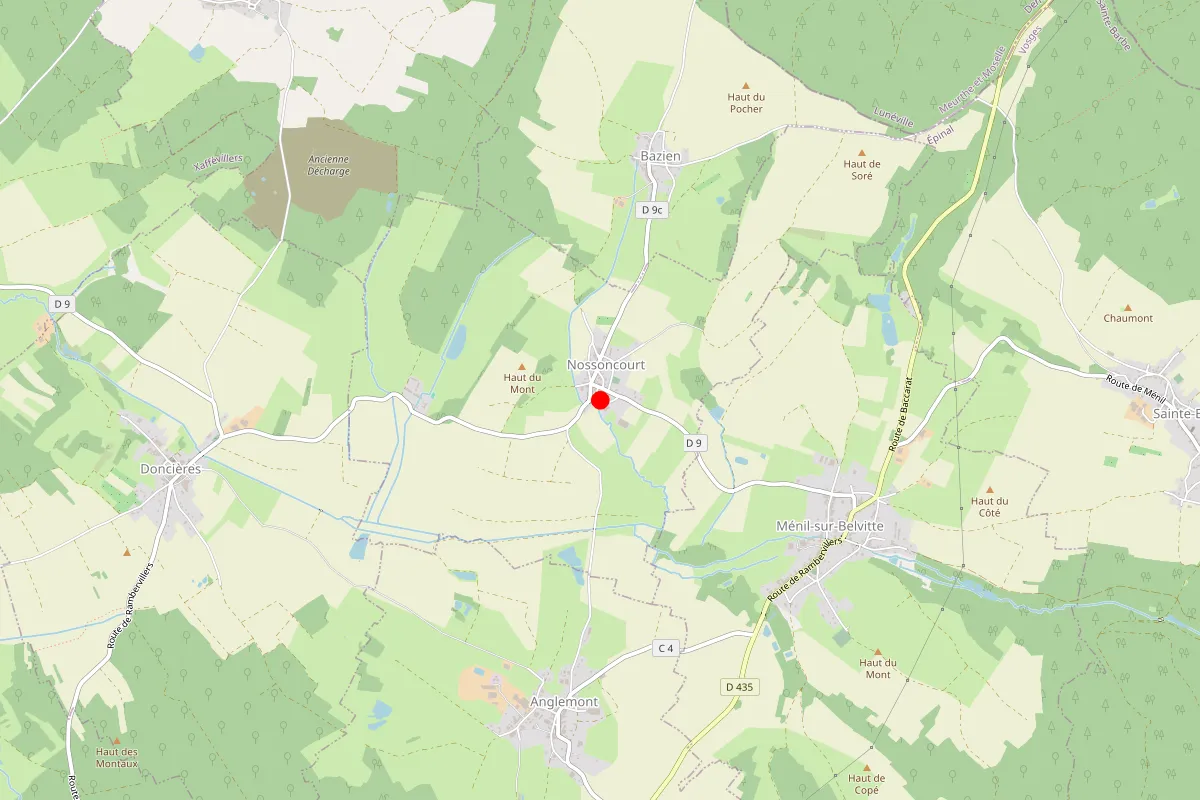 Remplacement de serrure à Nossoncourt