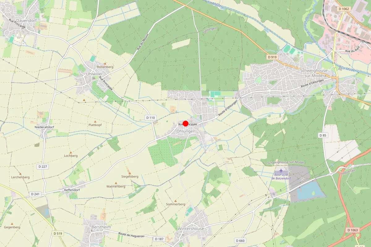 Remplacement de serrure à Ohlungen