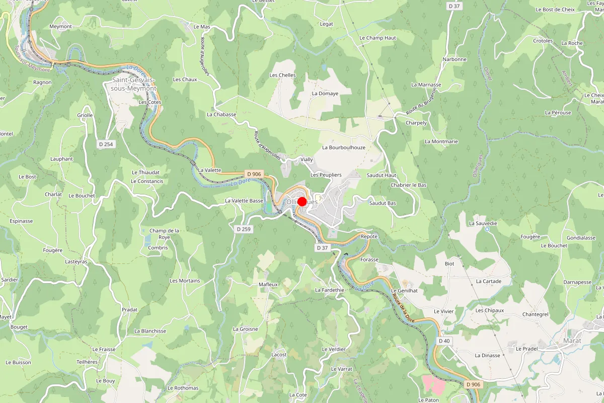 Remplacement de serrure à Olliergues