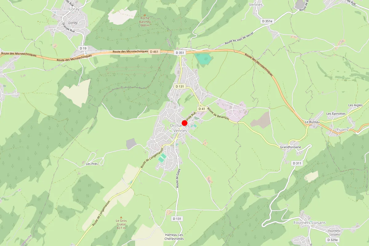 Remplacement de serrure à Orchamps Vennes