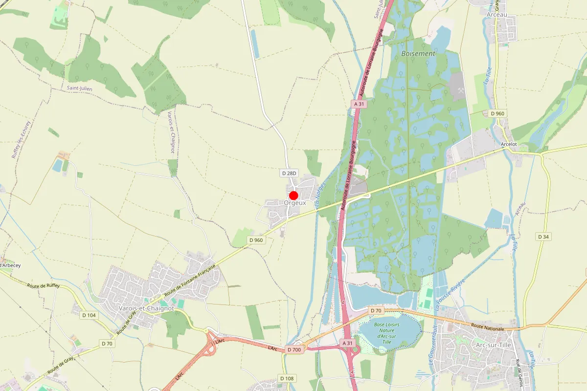 Remplacement de serrure à Orgeux
