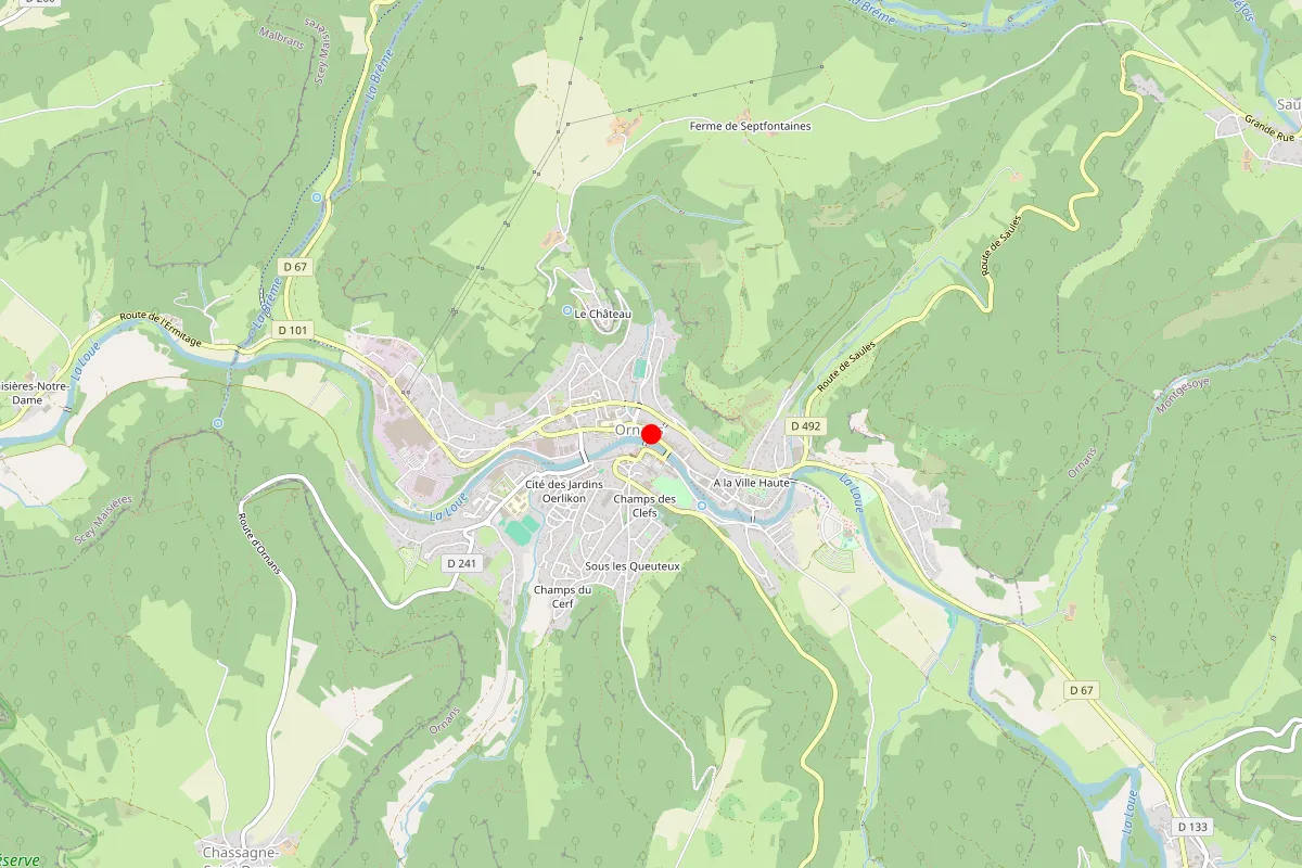 Remplacement de serrure à Ornans