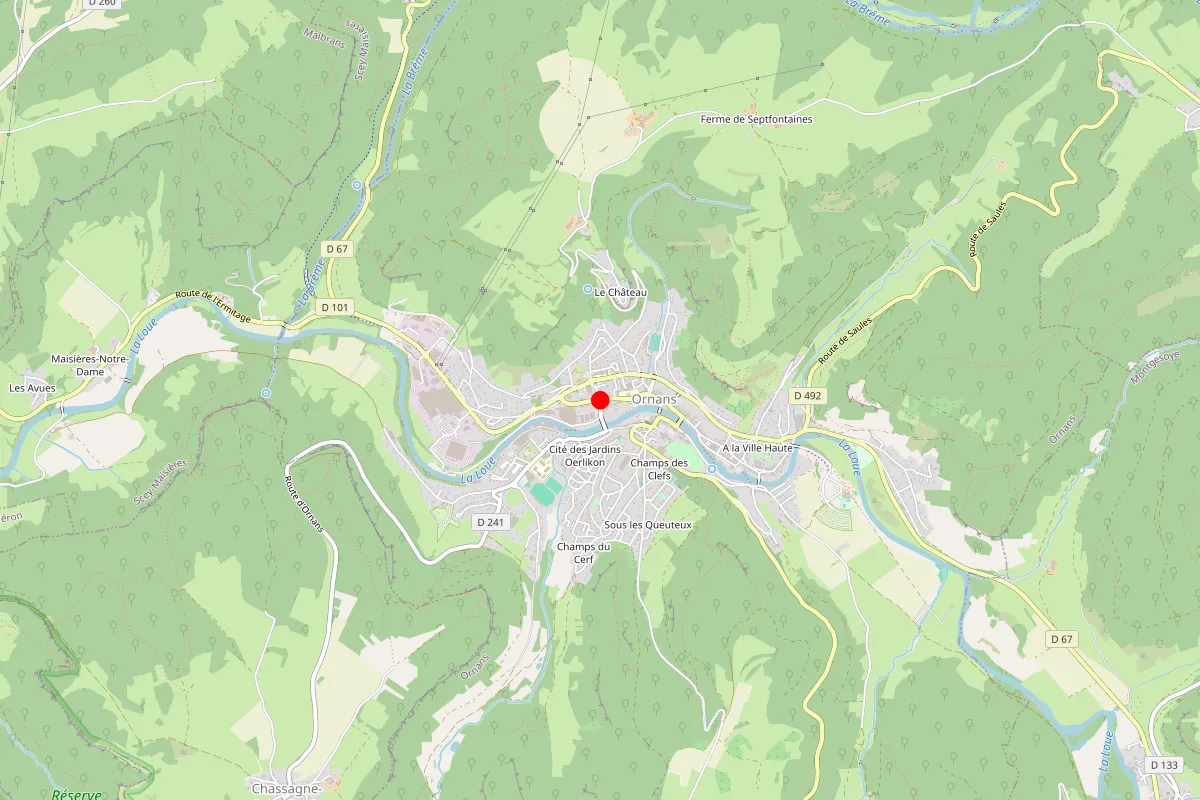 Remplacement de serrure à Ornans