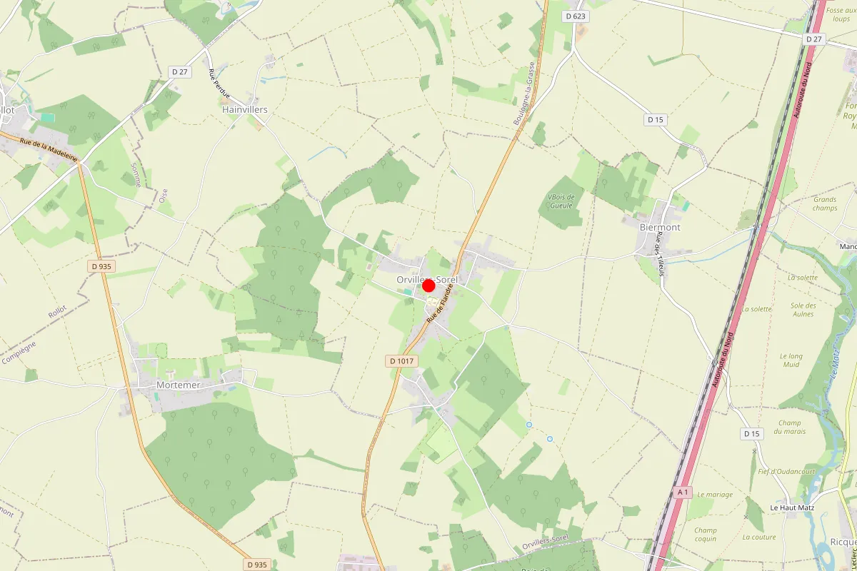 Remplacement de serrure à Orvillers Sorel