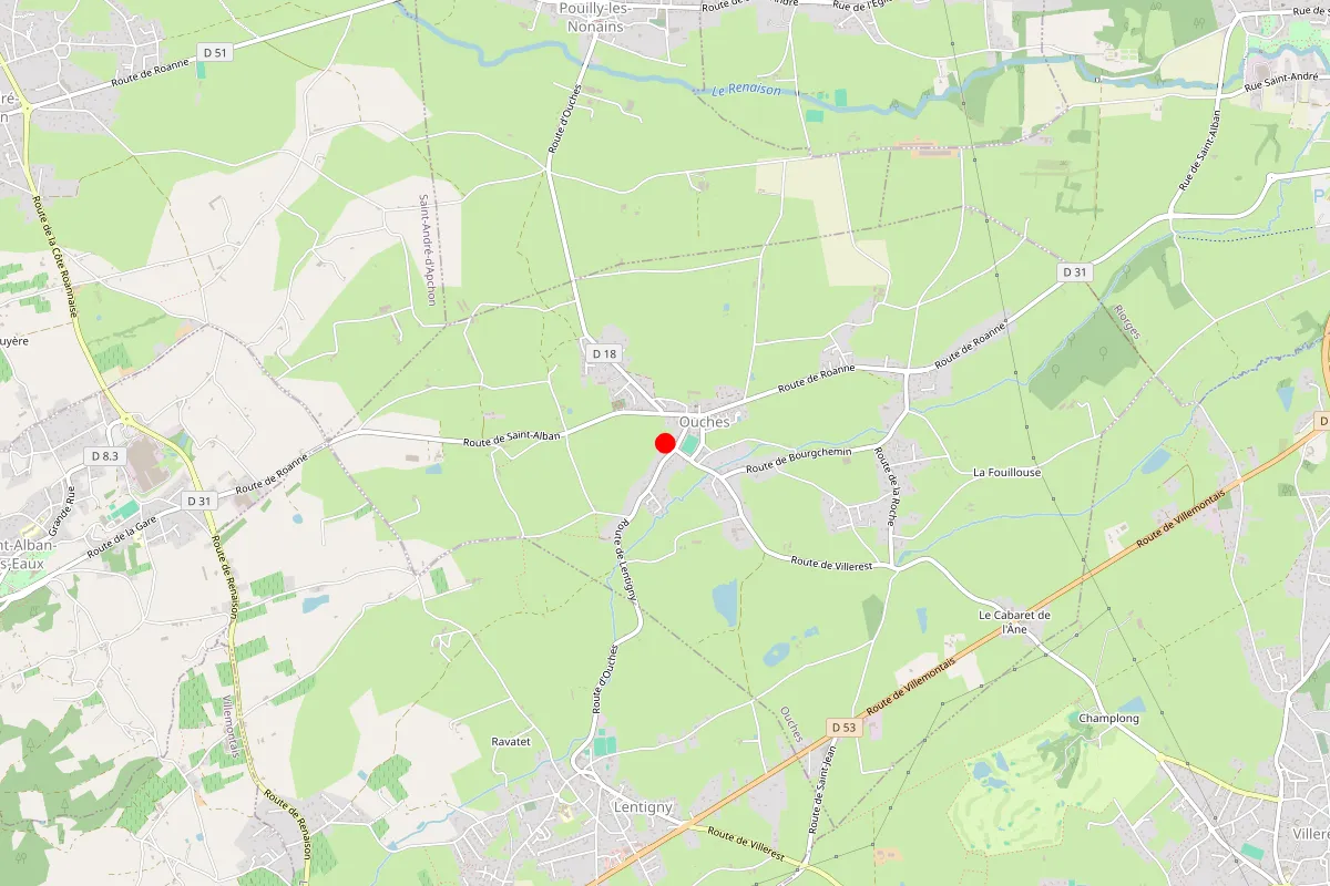 Remplacement de serrure à Ouches