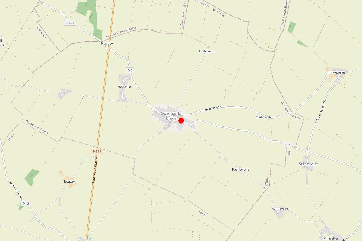 Remplacement de serrure à Ouzouer Le Doyen