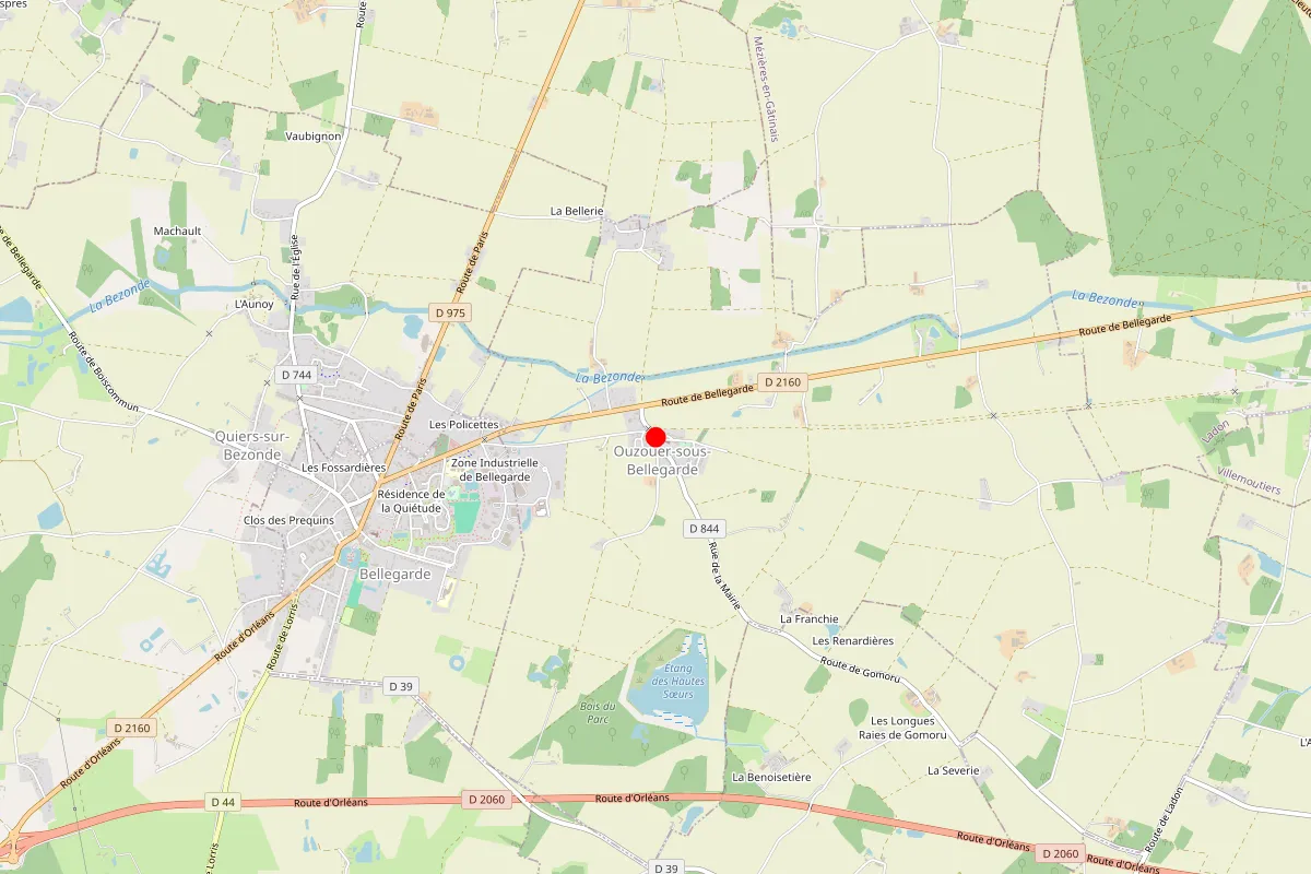 Remplacement de serrure à Ouzouer Sous Bellegarde