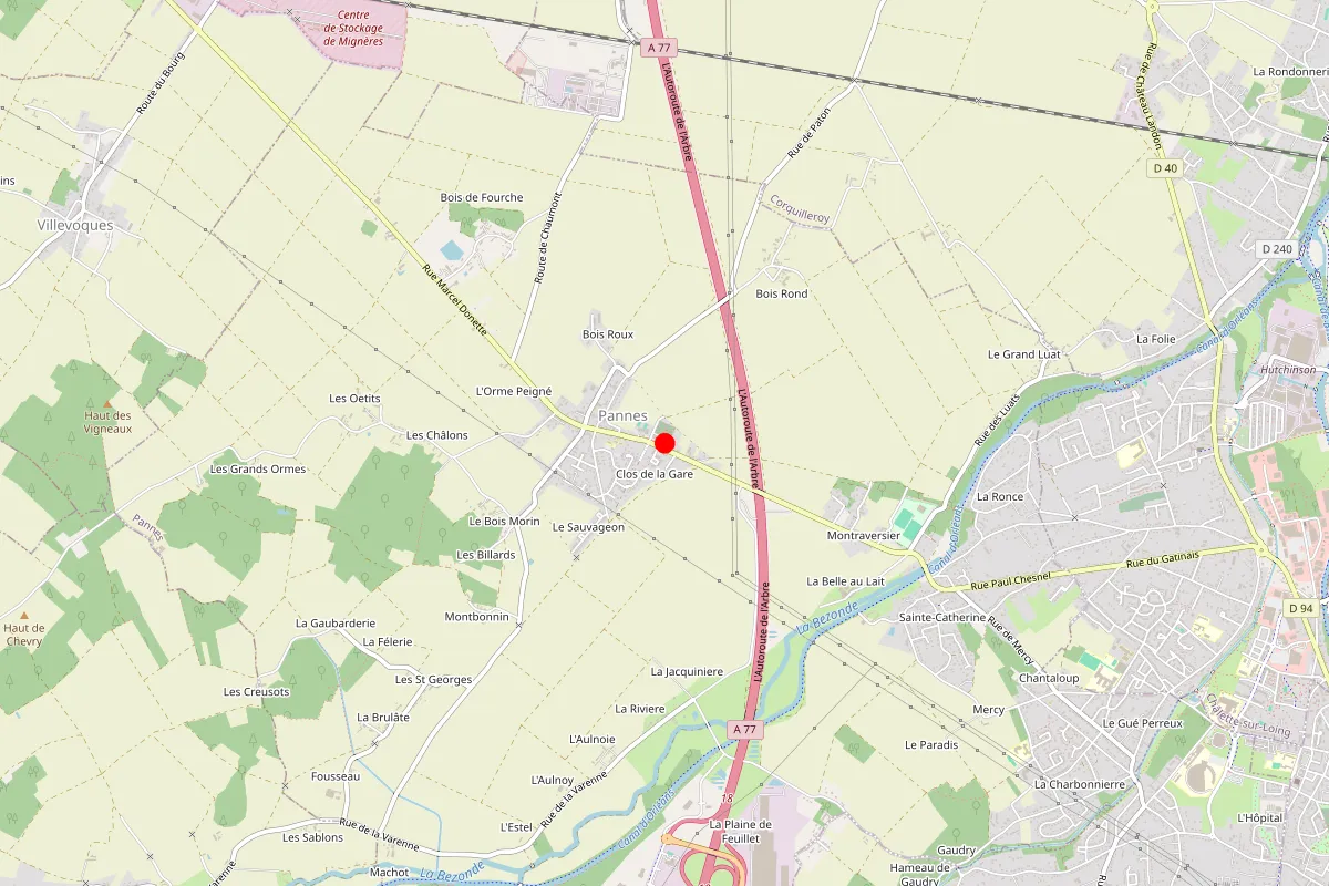Remplacement de serrure à Pannes