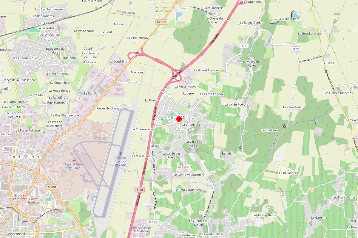 Remplacement de serrure à Parcay Meslay