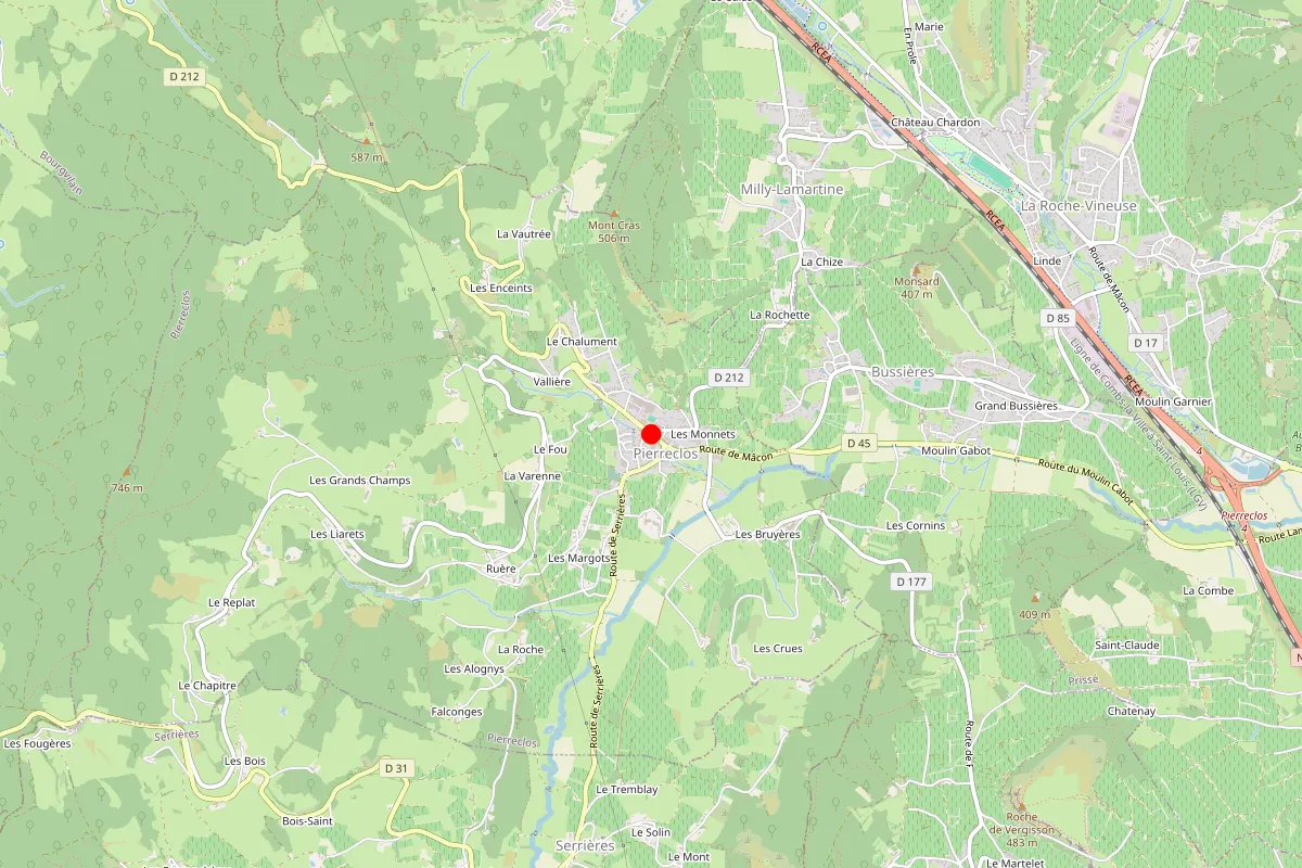 Remplacement de serrure à Pierreclos