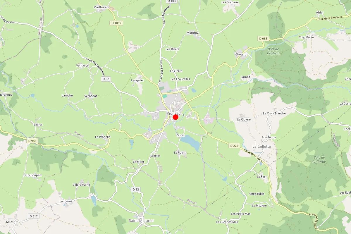 Remplacement de serrure à Pionsat