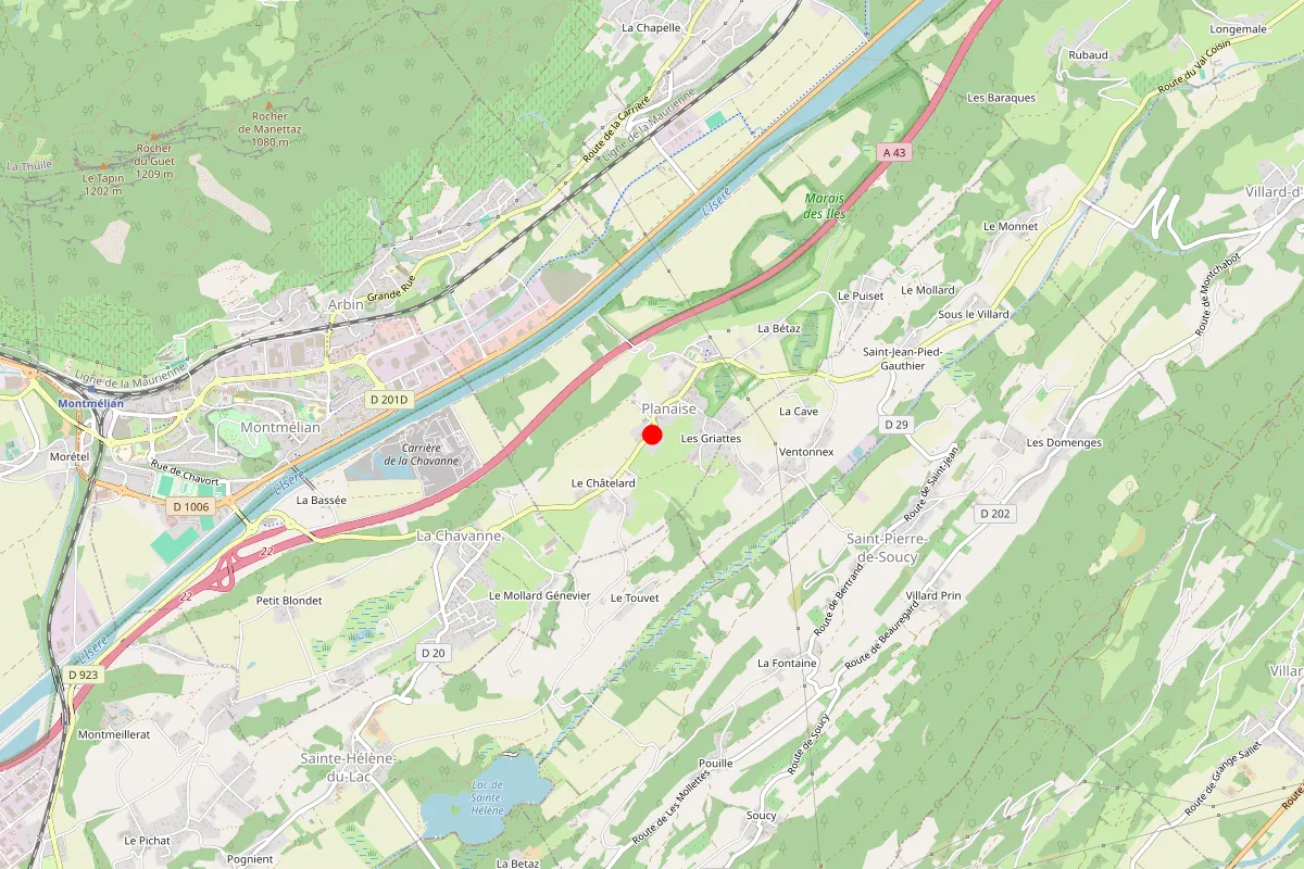 Remplacement de serrure à Planaise
