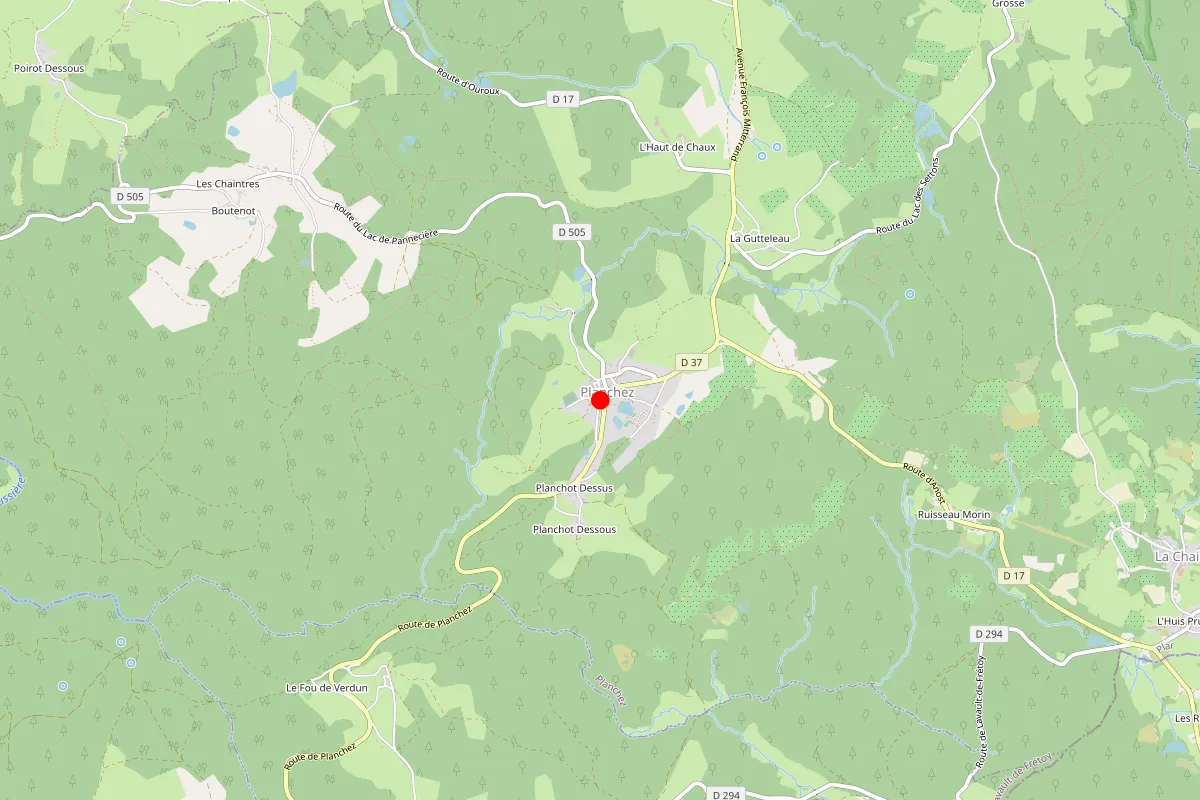 Remplacement de serrure à Planchez