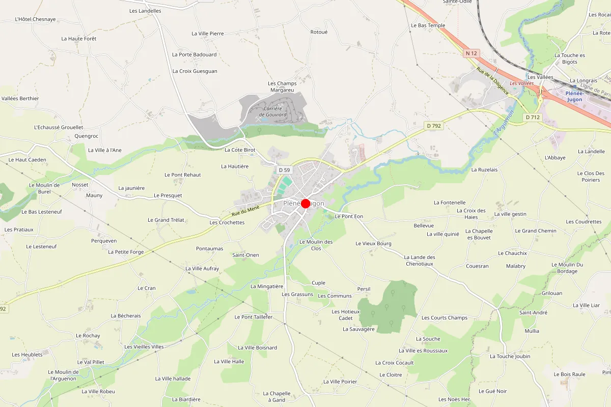 Remplacement de serrure à Plenee Jugon