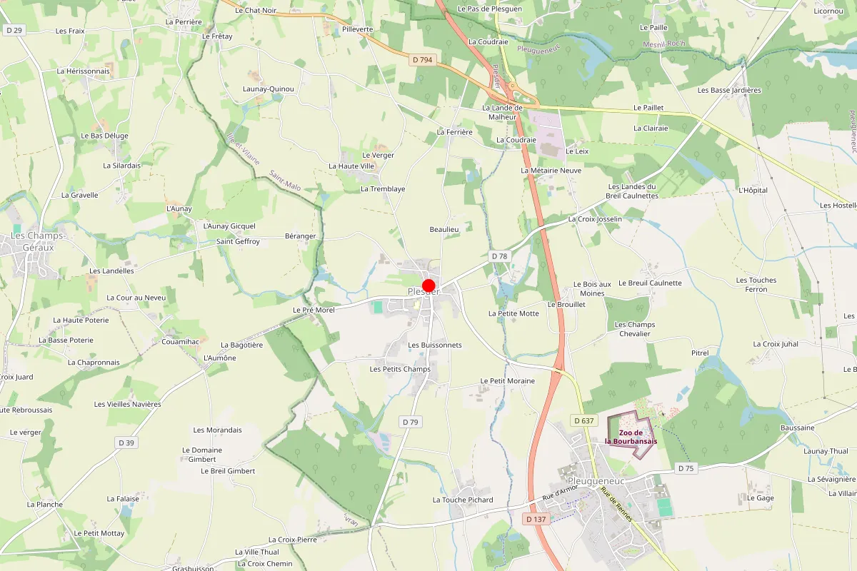 Remplacement de serrure à Plesder