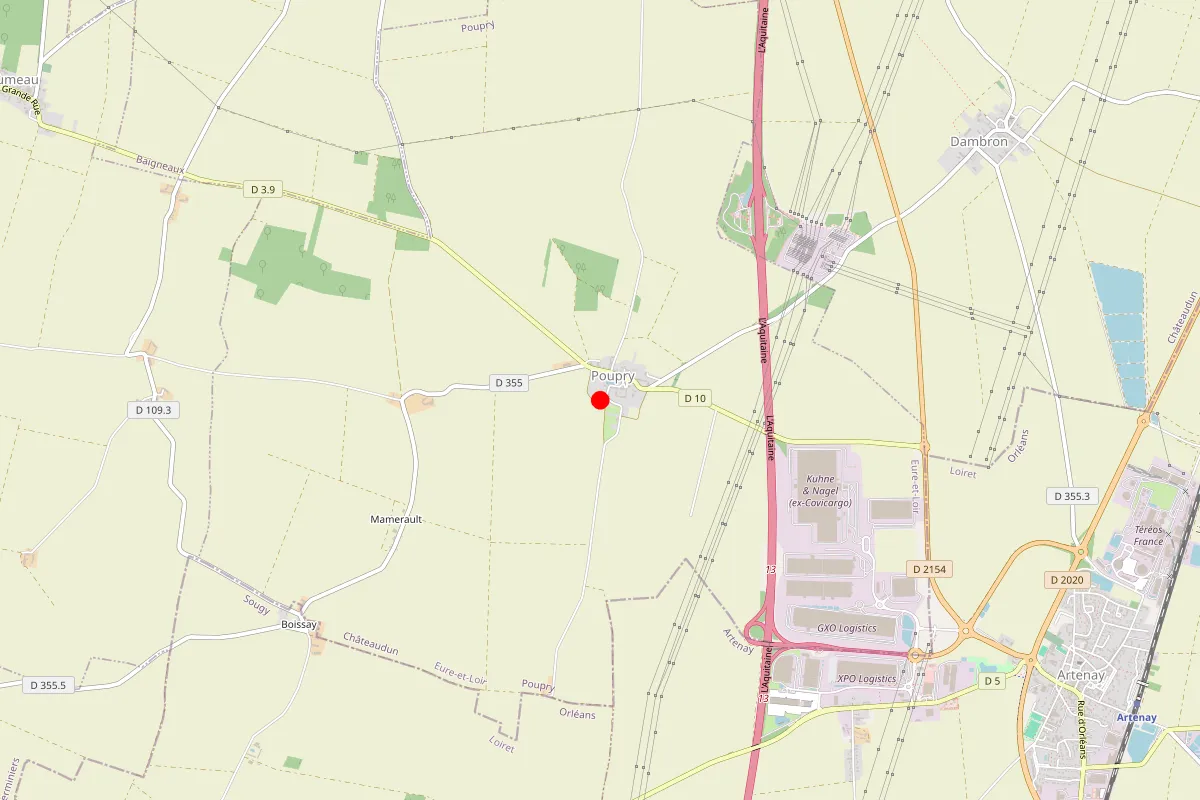 Remplacement de serrure à Poupry