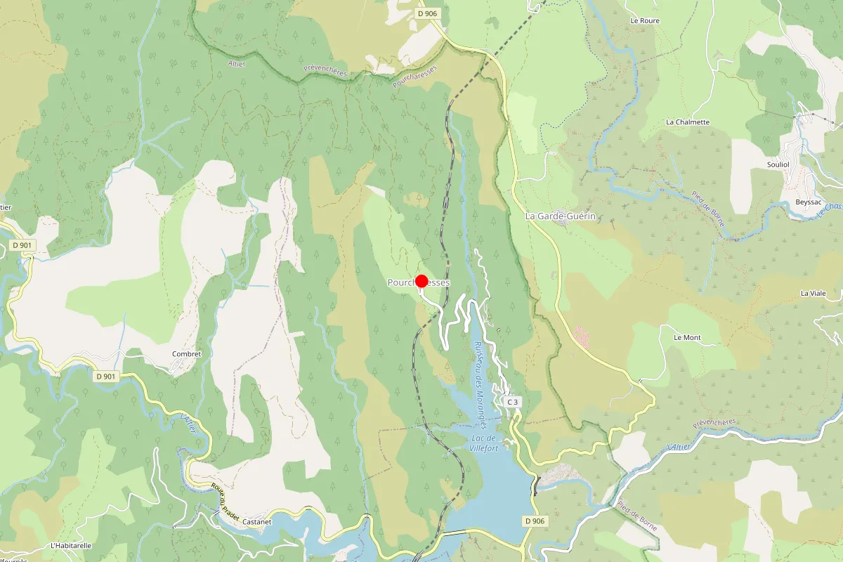 Remplacement de serrure à Pourcharesses