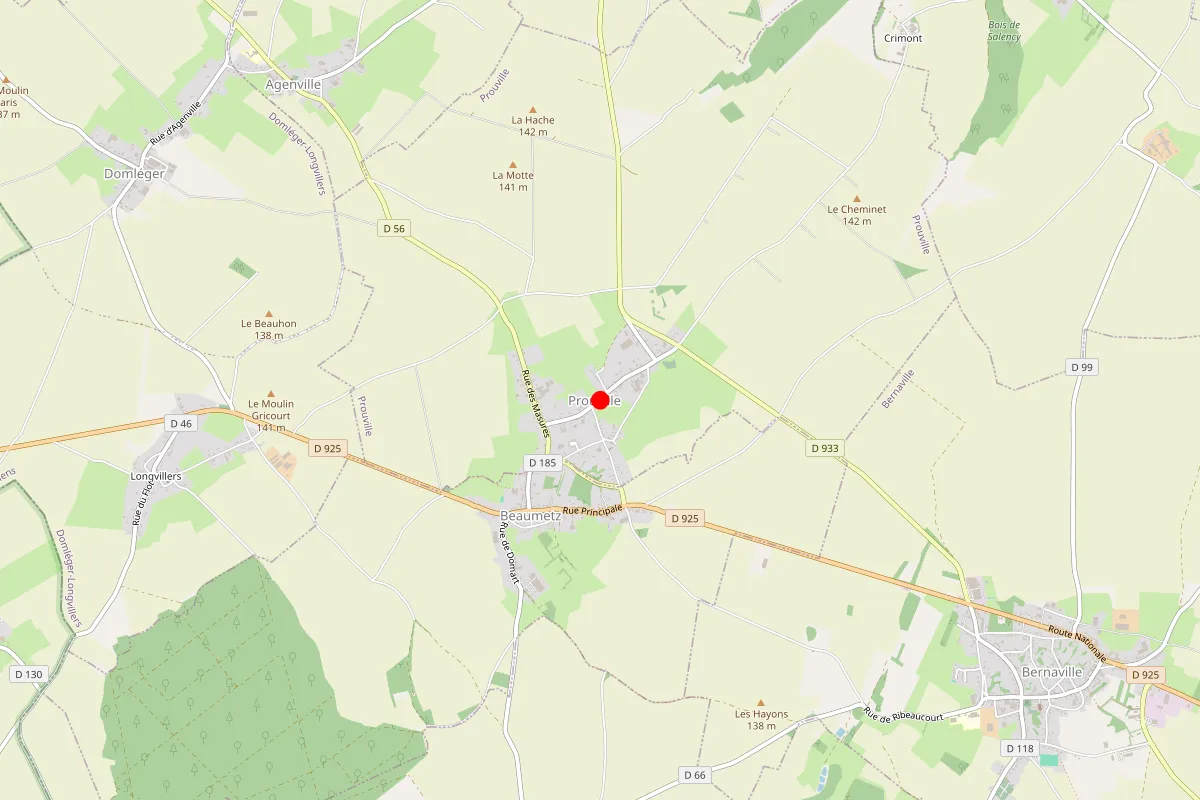 Remplacement de serrure à Prouville