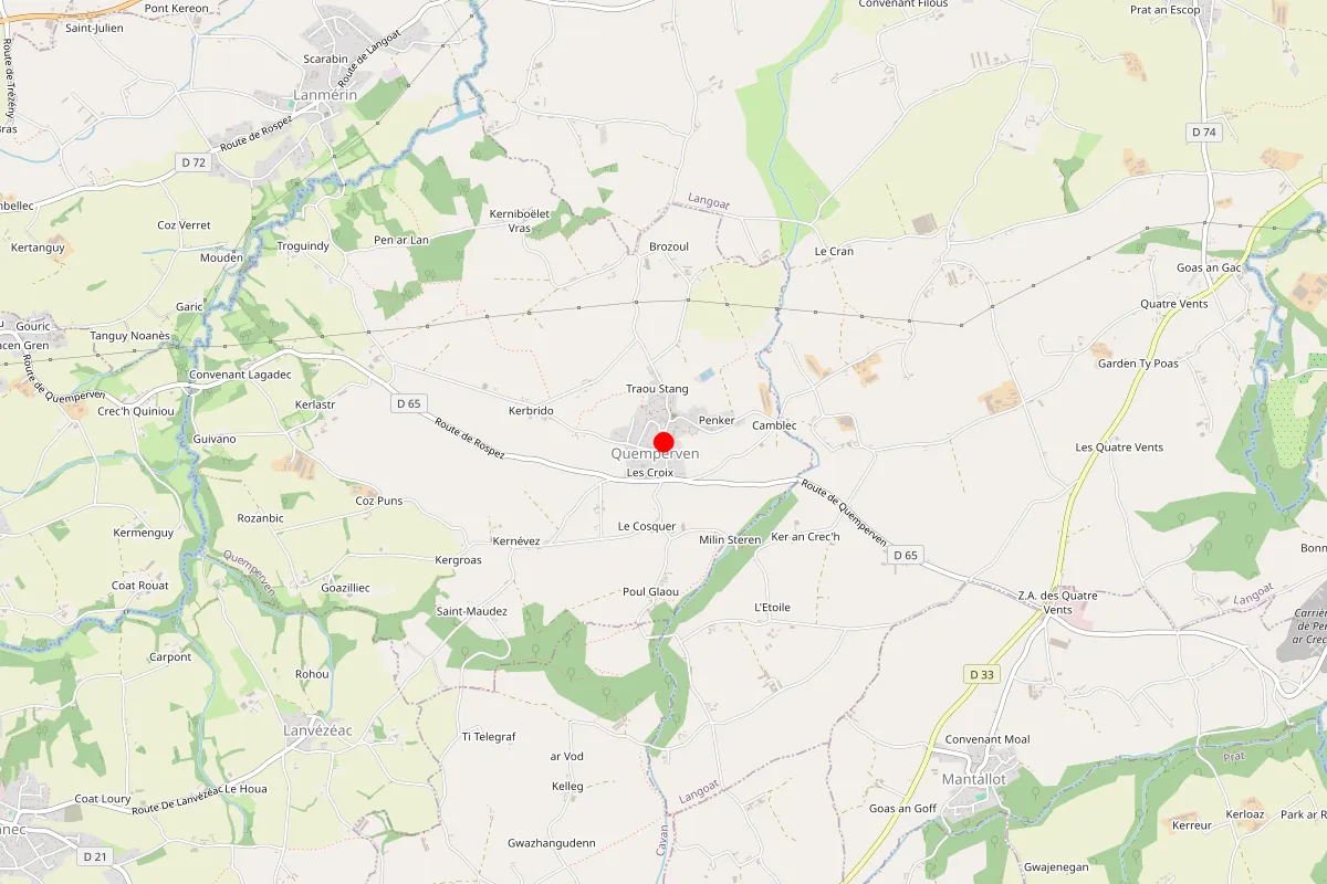 Remplacement de serrure à Quemperven