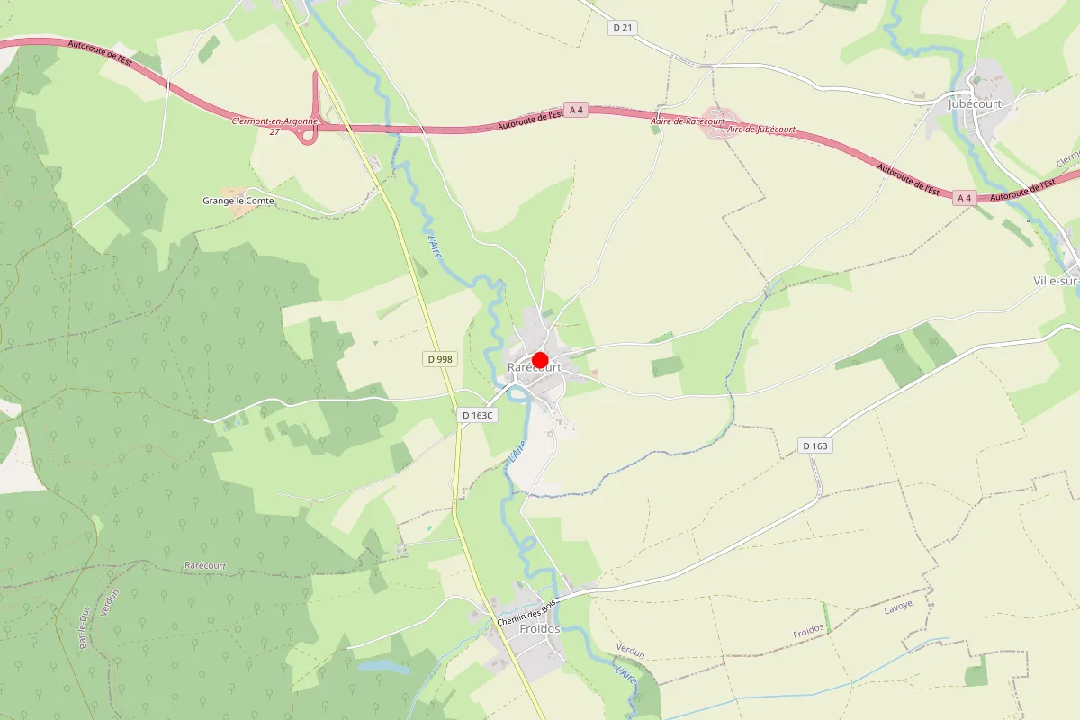 Remplacement de serrure à Rarecourt