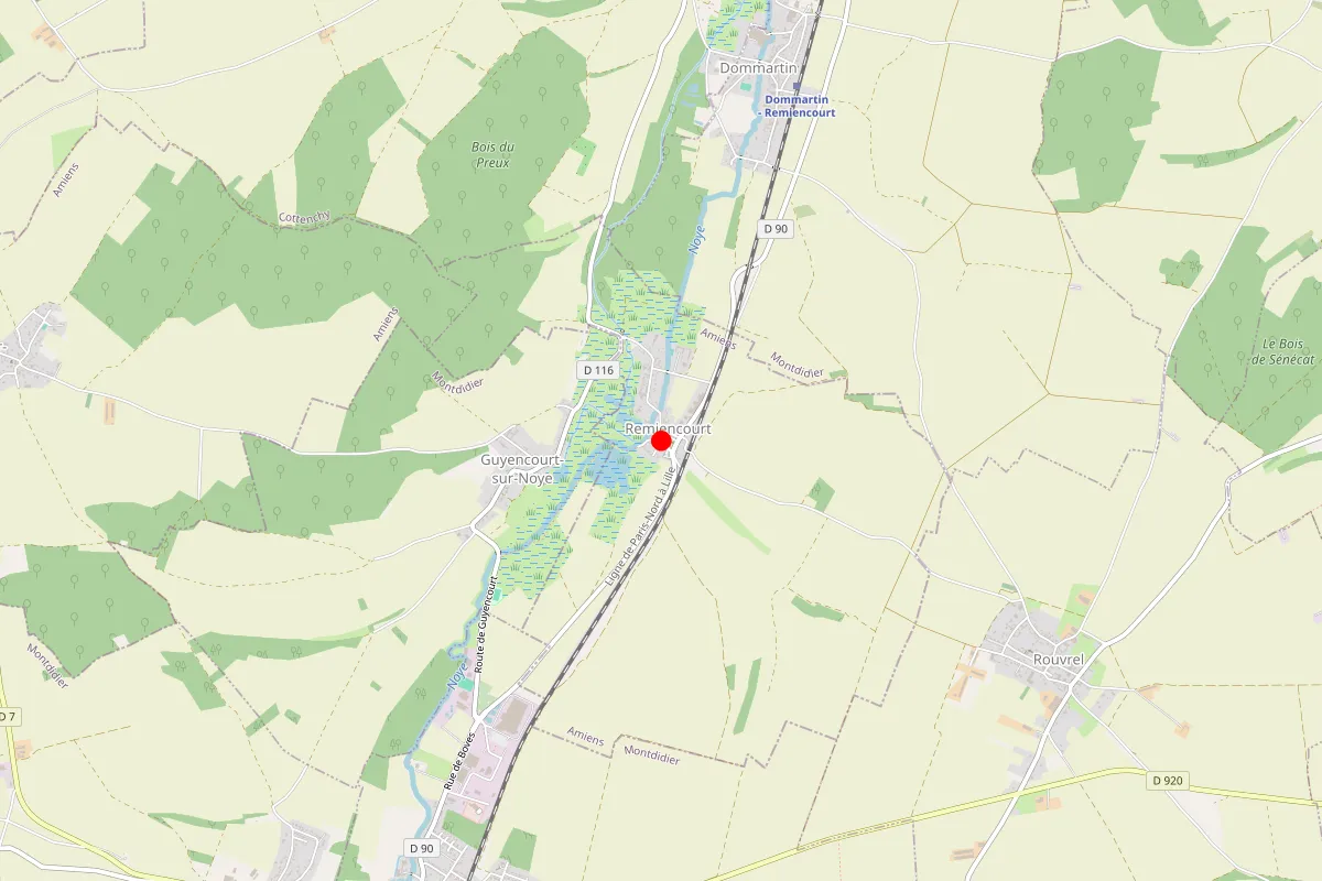 Remplacement de serrure à Remiencourt