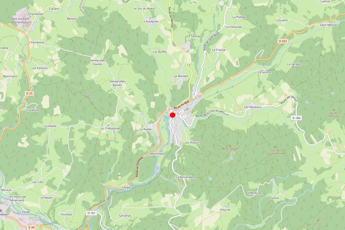 Remplacement de serrure à Riotord