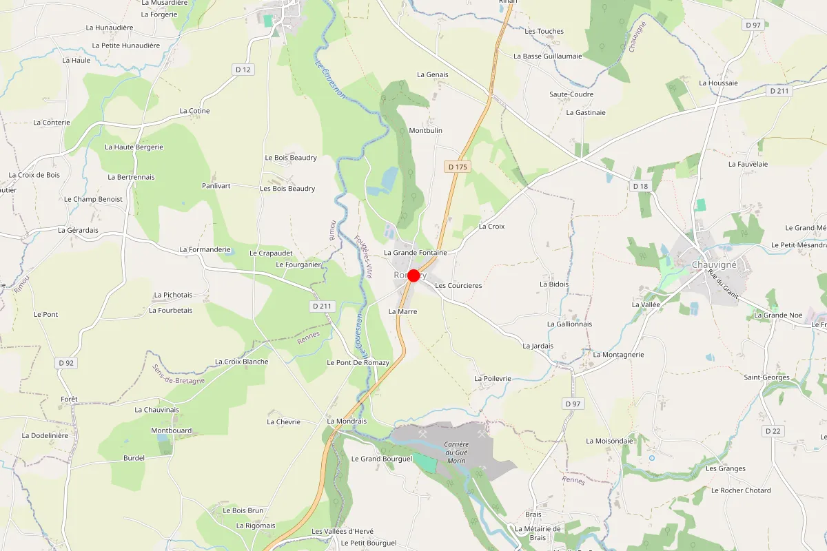 Remplacement de serrure à Romazy