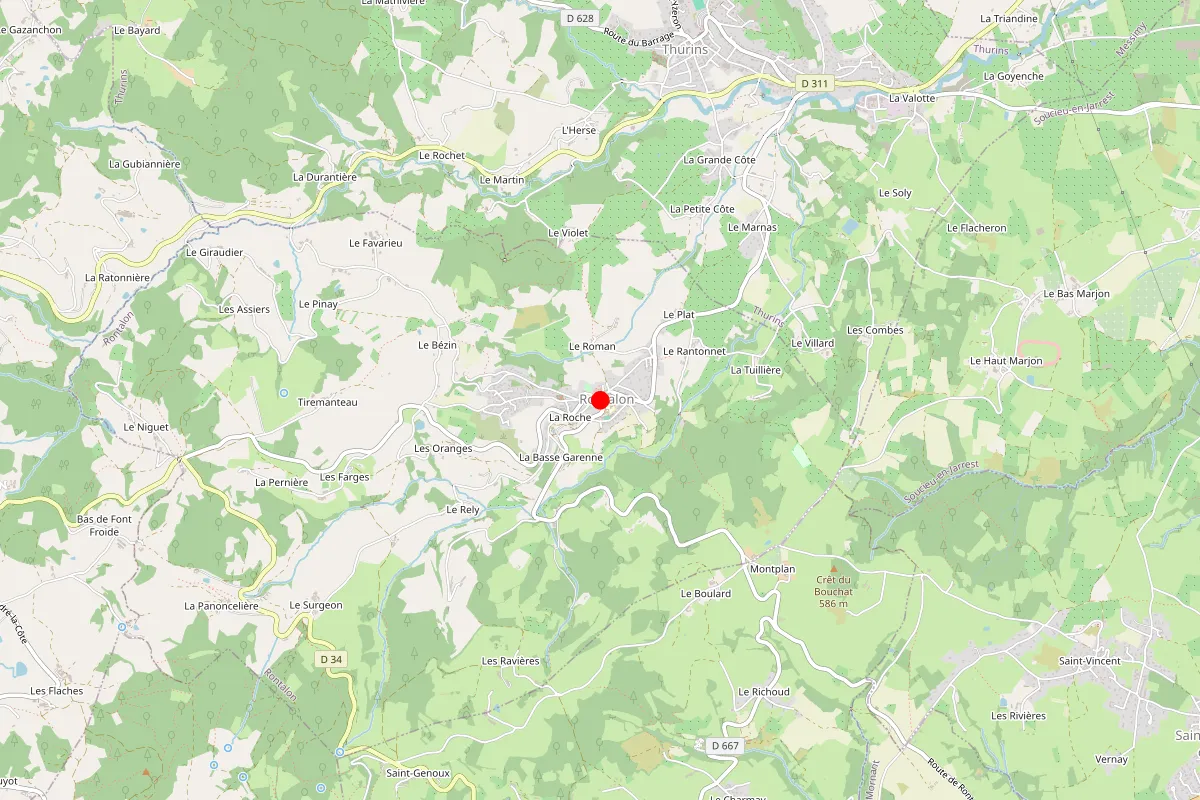 Remplacement de serrure à Rontalon