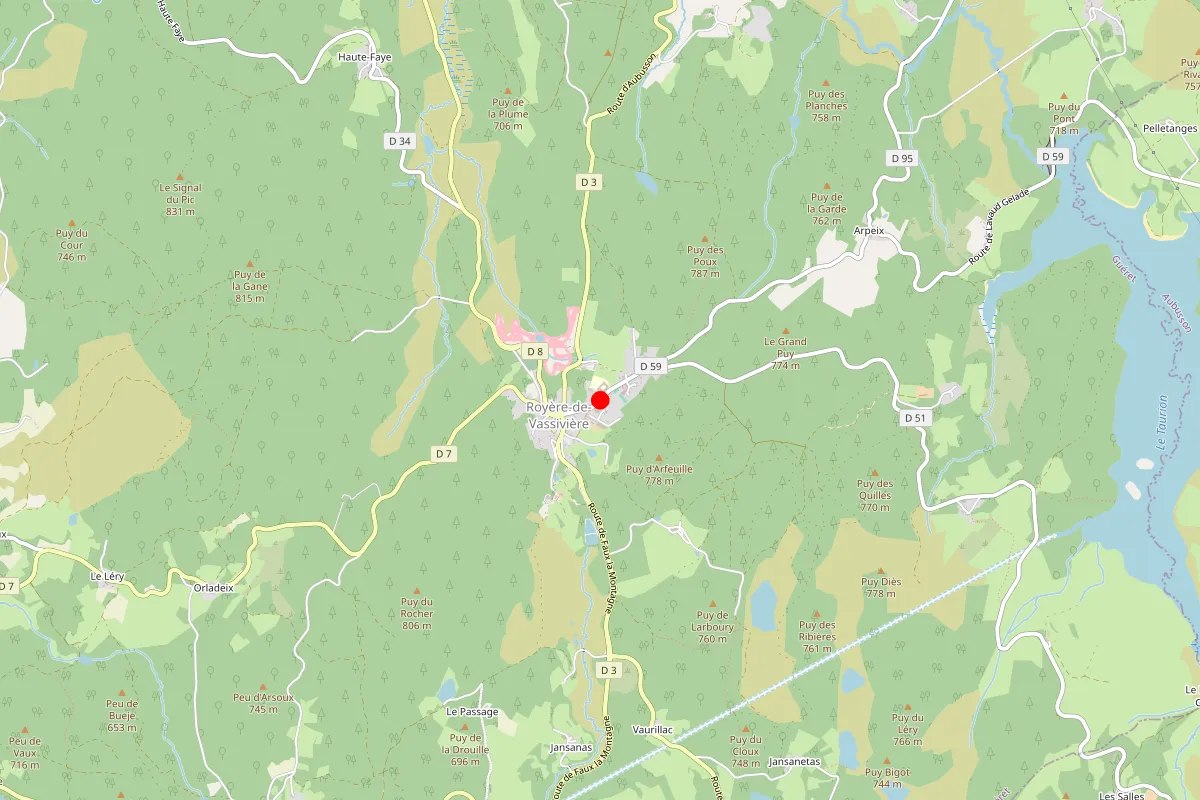 Remplacement de serrure à Royere De Vassiviere