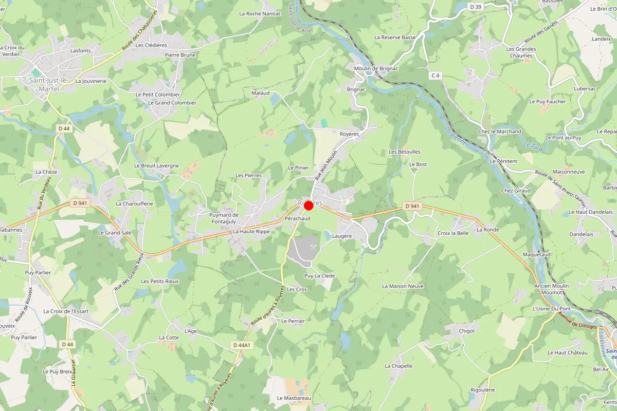 Remplacement de serrure à Royeres