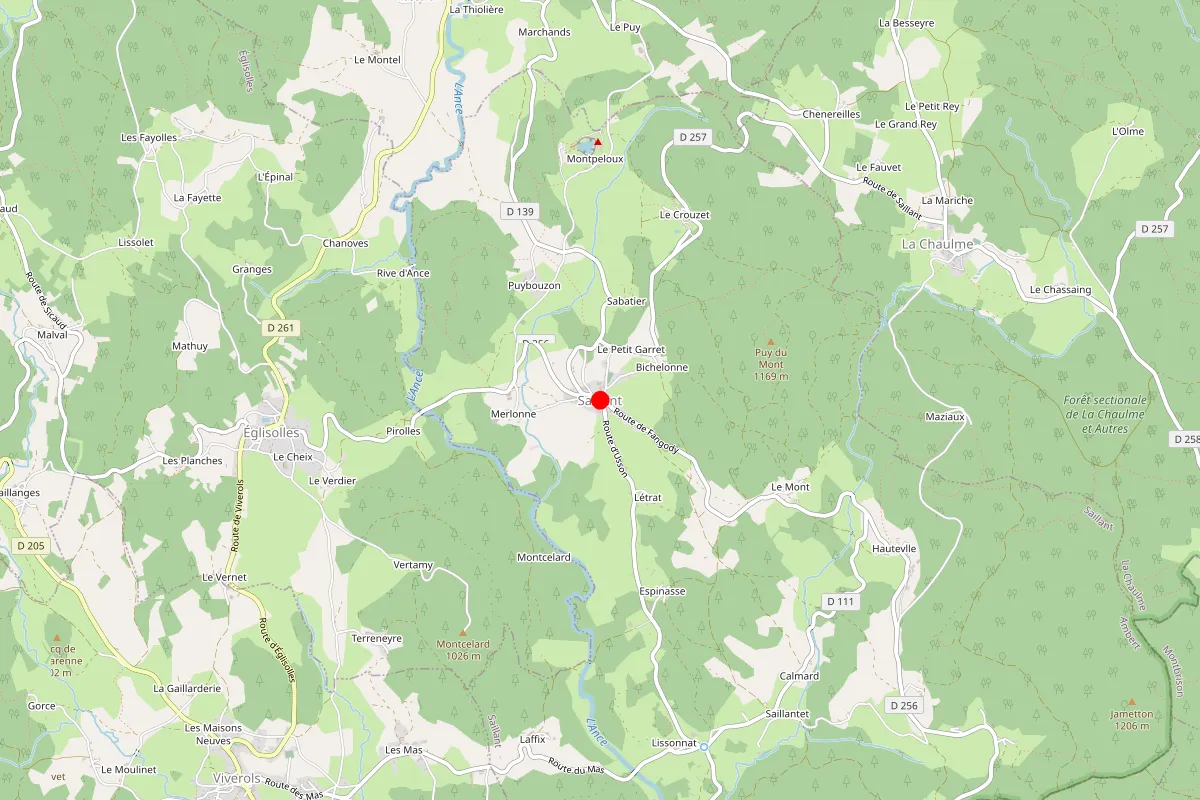 Remplacement de serrure à Saillant