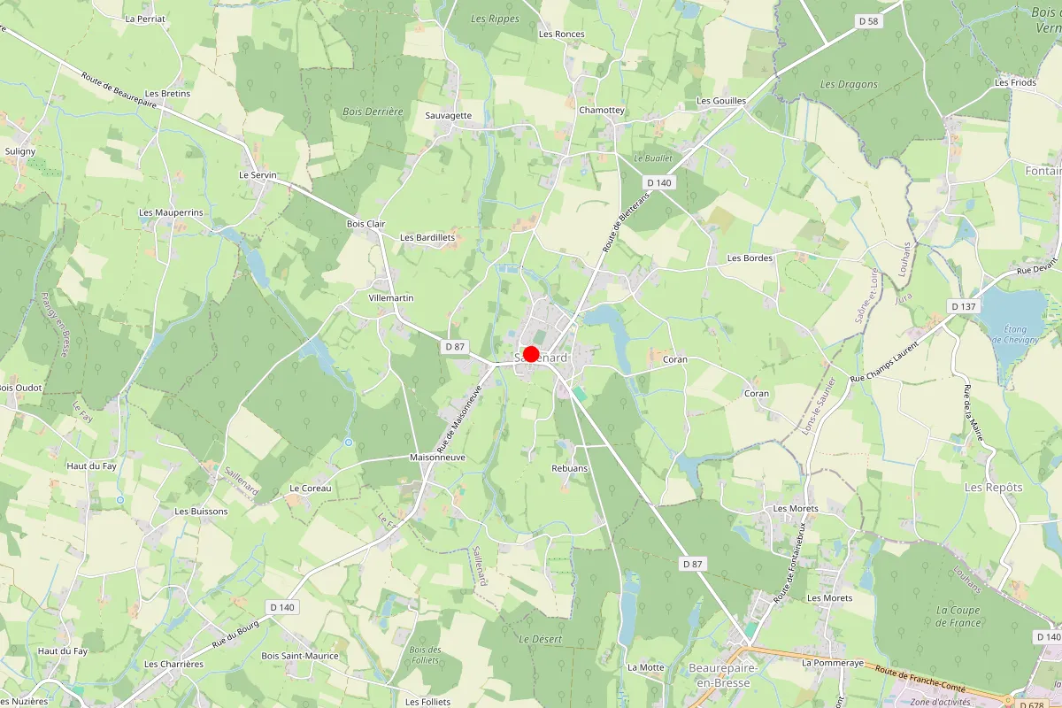 Remplacement de serrure à Saillenard