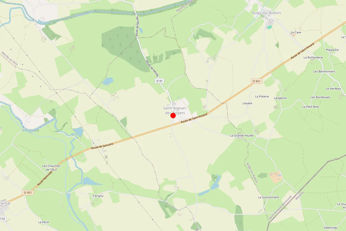 Remplacement de serrure à Saint Aignan Des Noyers