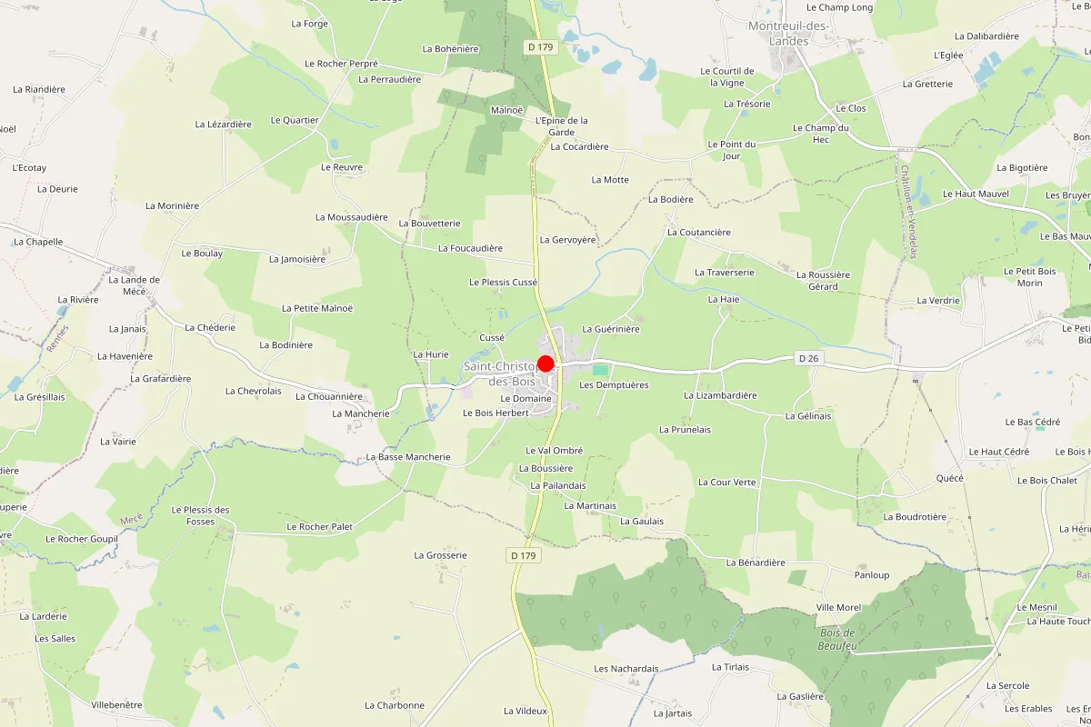 Remplacement de serrure à Saint Christophe Des Bois