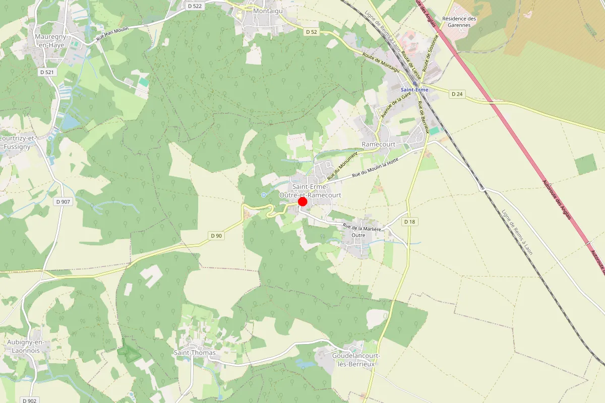 Remplacement de serrure à Saint Erme Outre Et Ramecourt