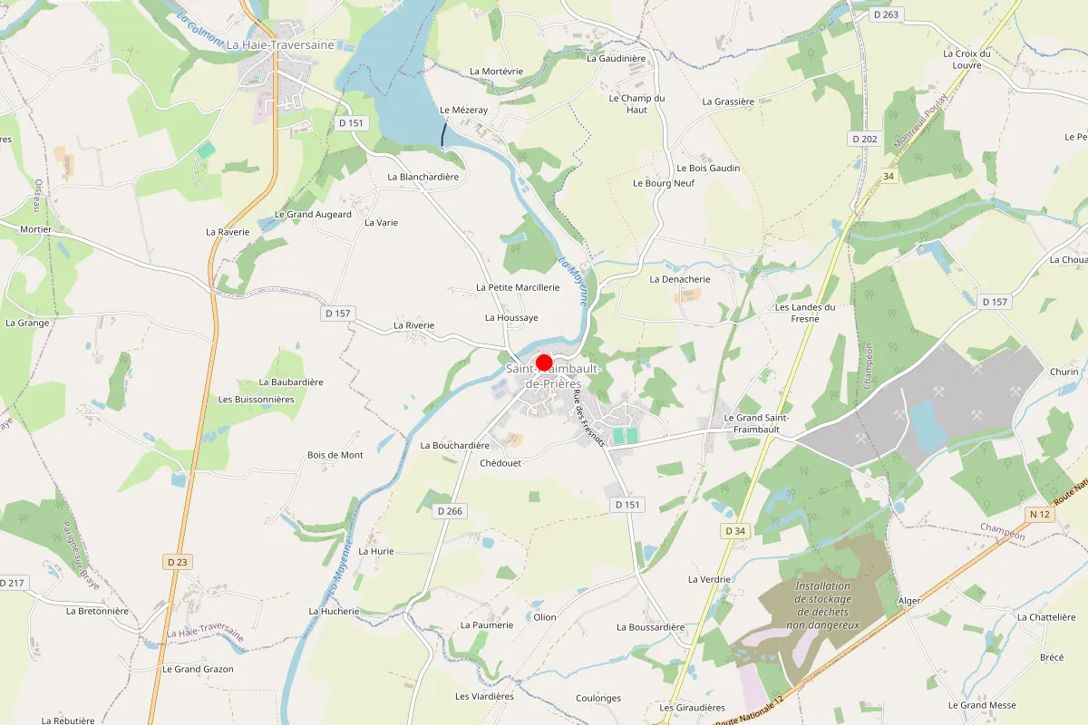 Remplacement de serrure à Saint Fraimbault De Prieres