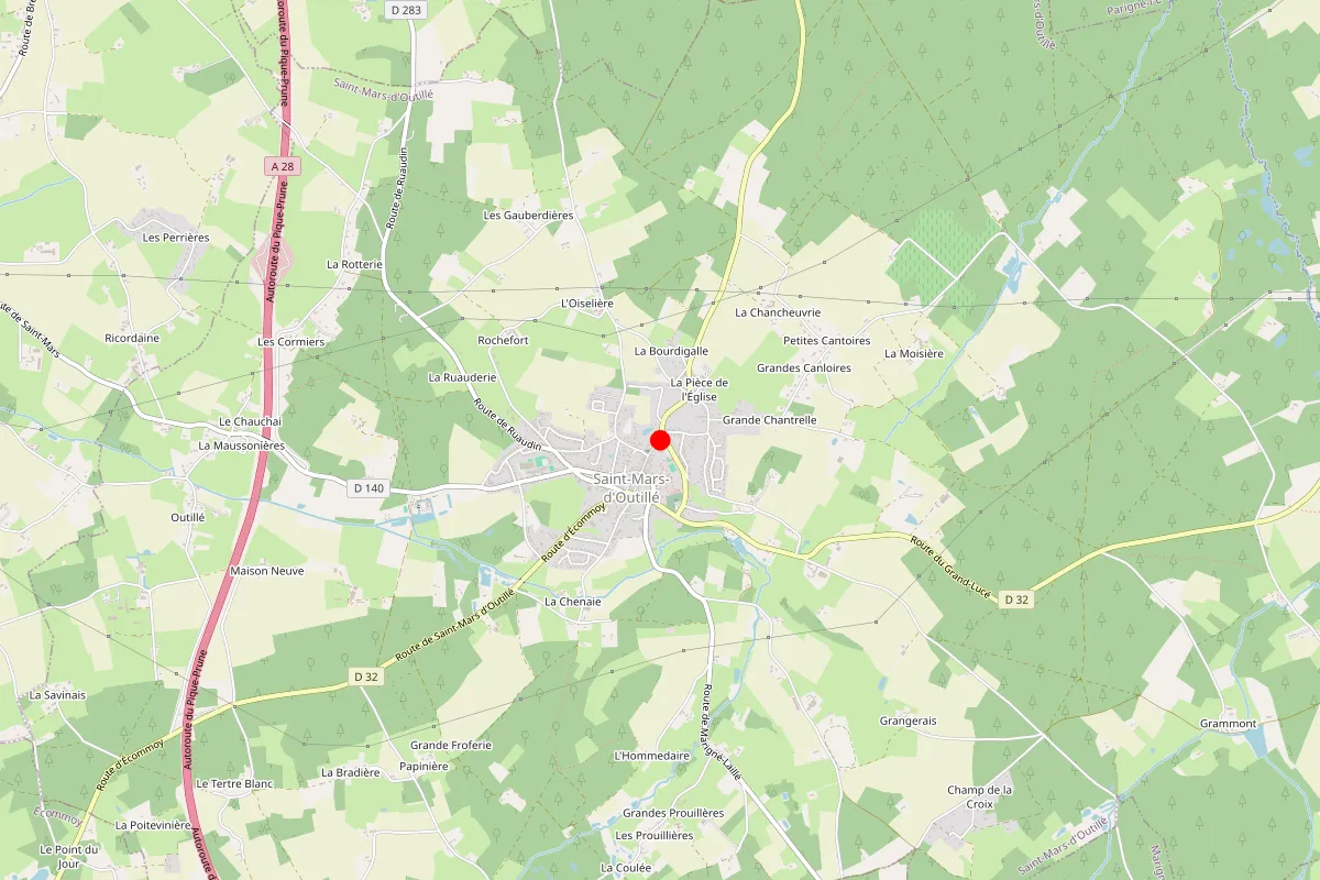 Remplacement de serrure à Saint Mars D'Outille