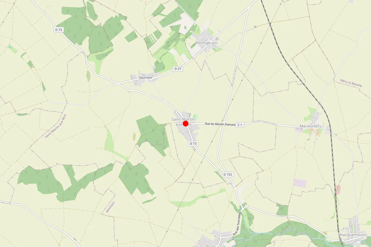 Remplacement de serrure à Saint Martin Aux Bois