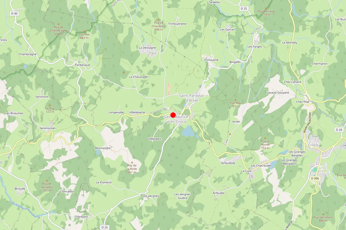 Remplacement de serrure à Saint Maurice Pres Crocq