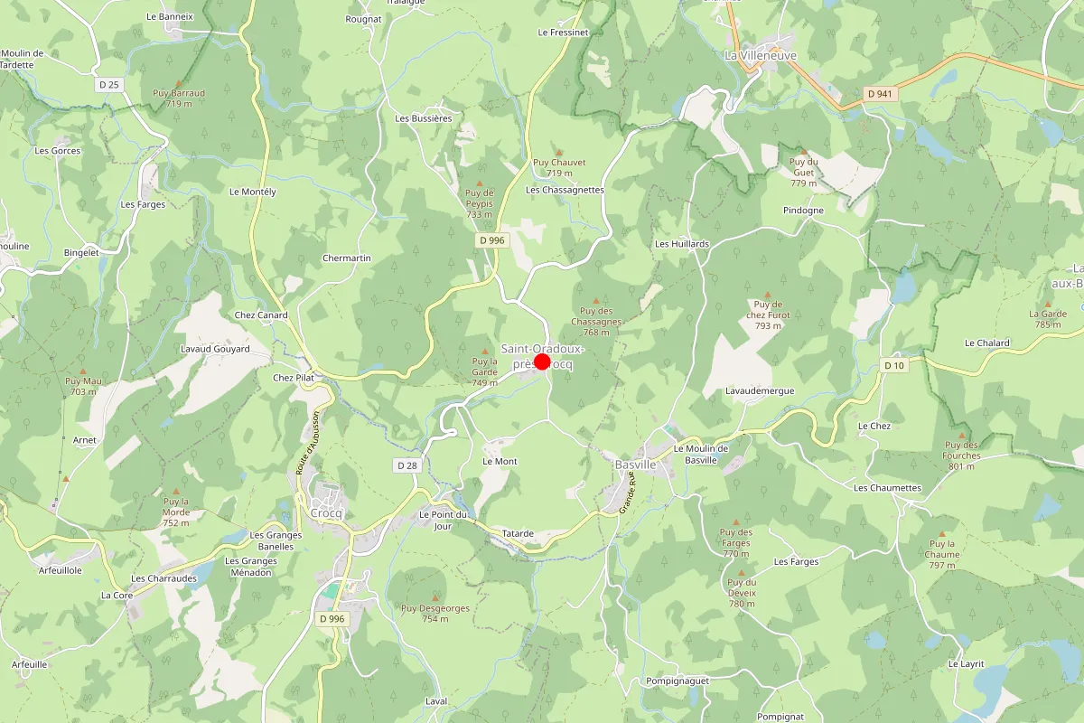 Remplacement de serrure à Saint Oradoux Pres Crocq
