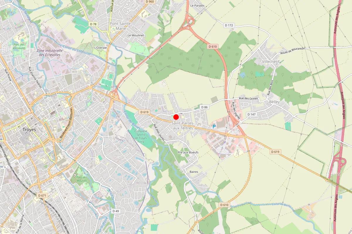 Remplacement de serrure à Saint Parres Aux Tertres
