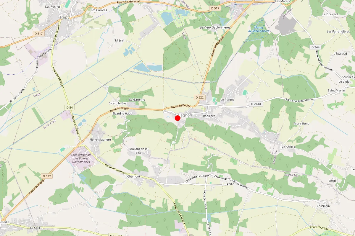 Remplacement de serrure à Salagnon