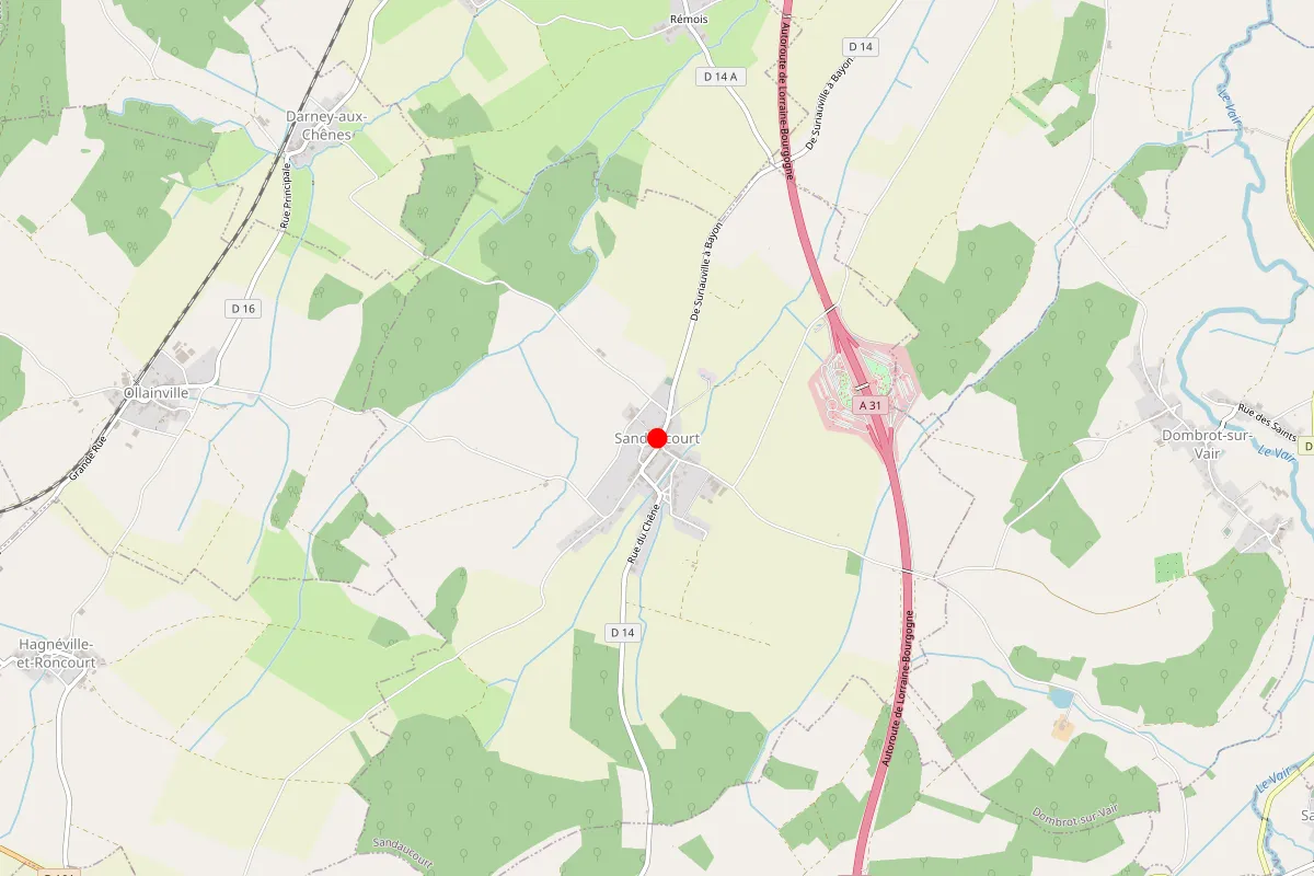 Remplacement de serrure à Sandaucourt
