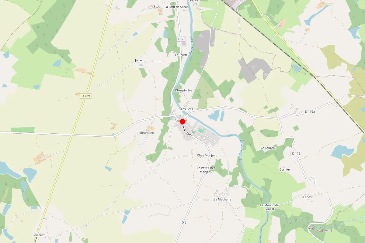 Remplacement de serrure à Saulge