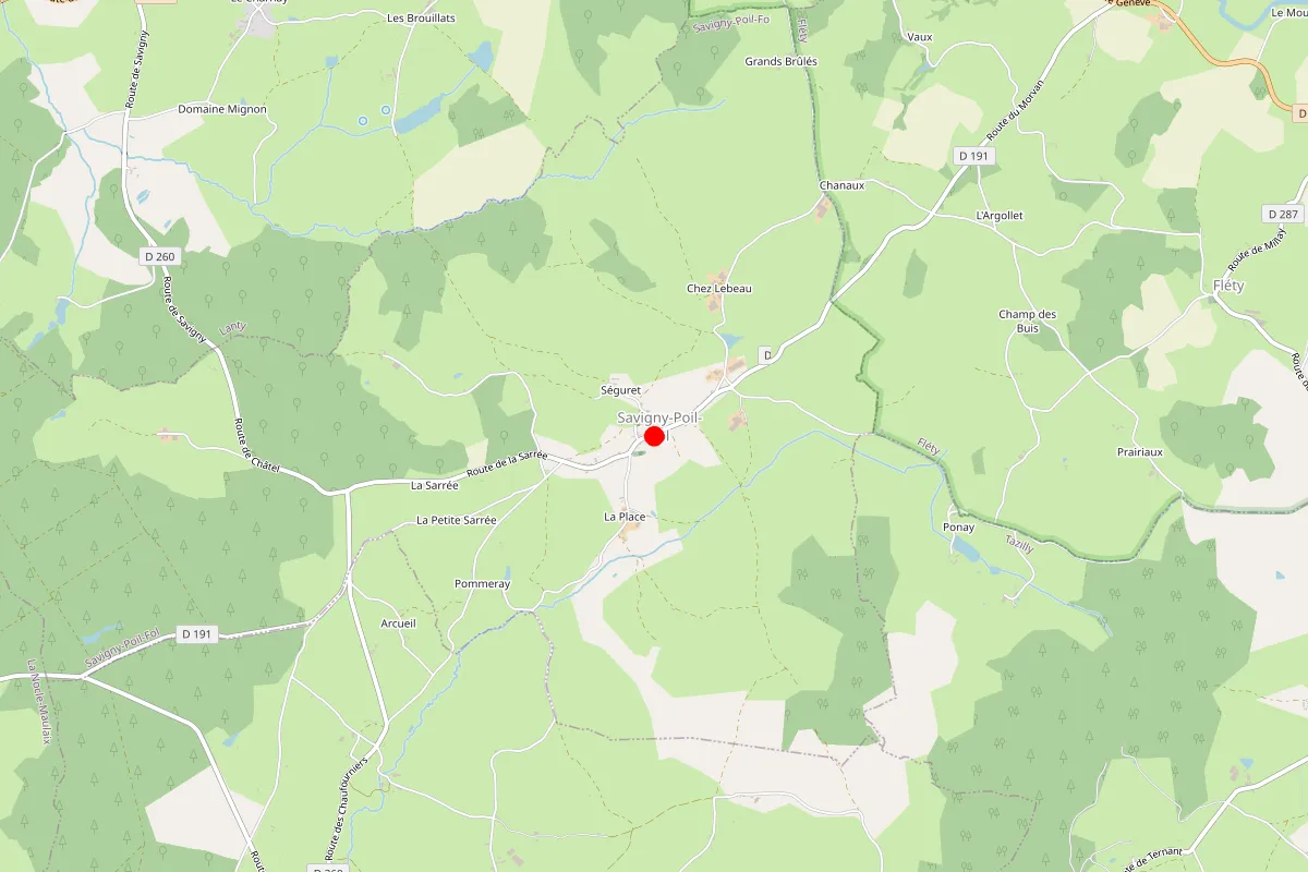 Remplacement de serrure à Savigny Poil Fol