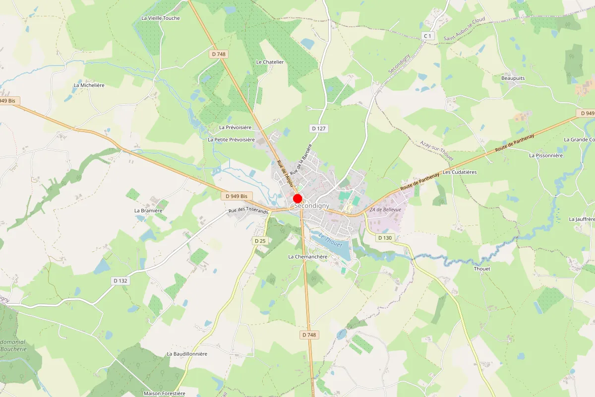 Remplacement de serrure à Secondigny