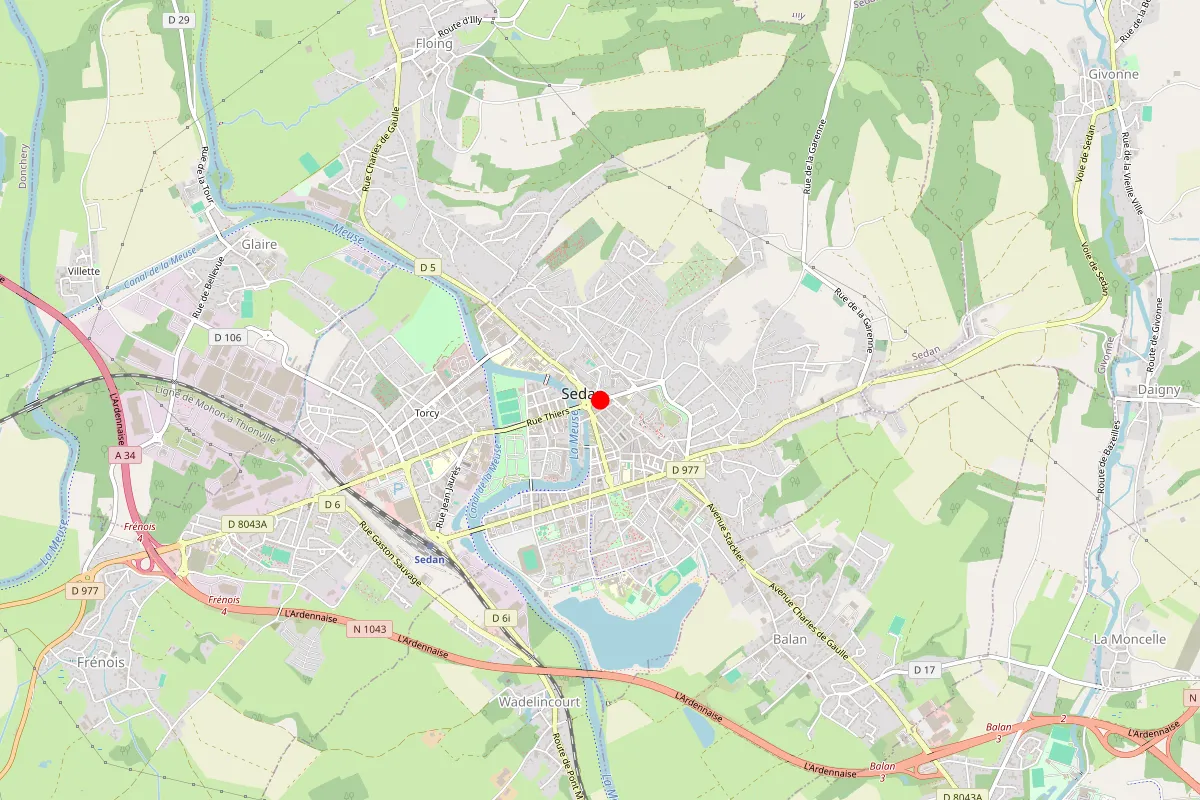 Remplacement de serrure à Sedan