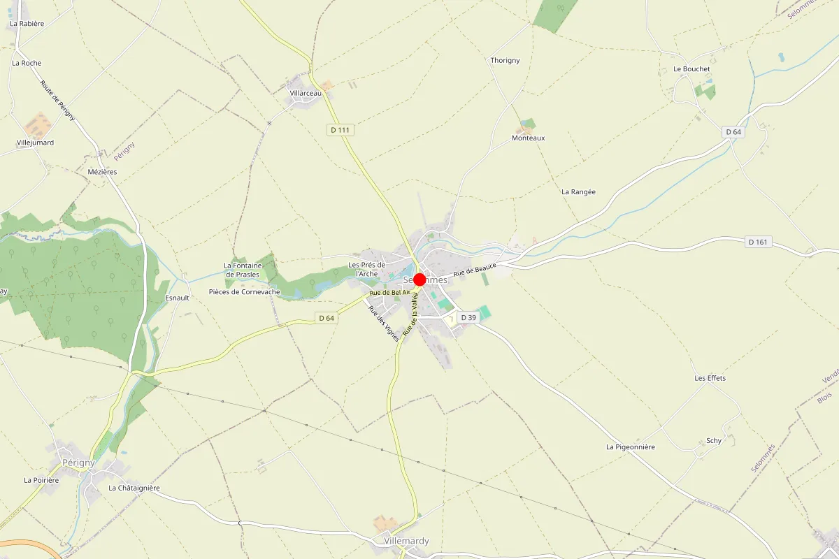 Remplacement de serrure à Selommes