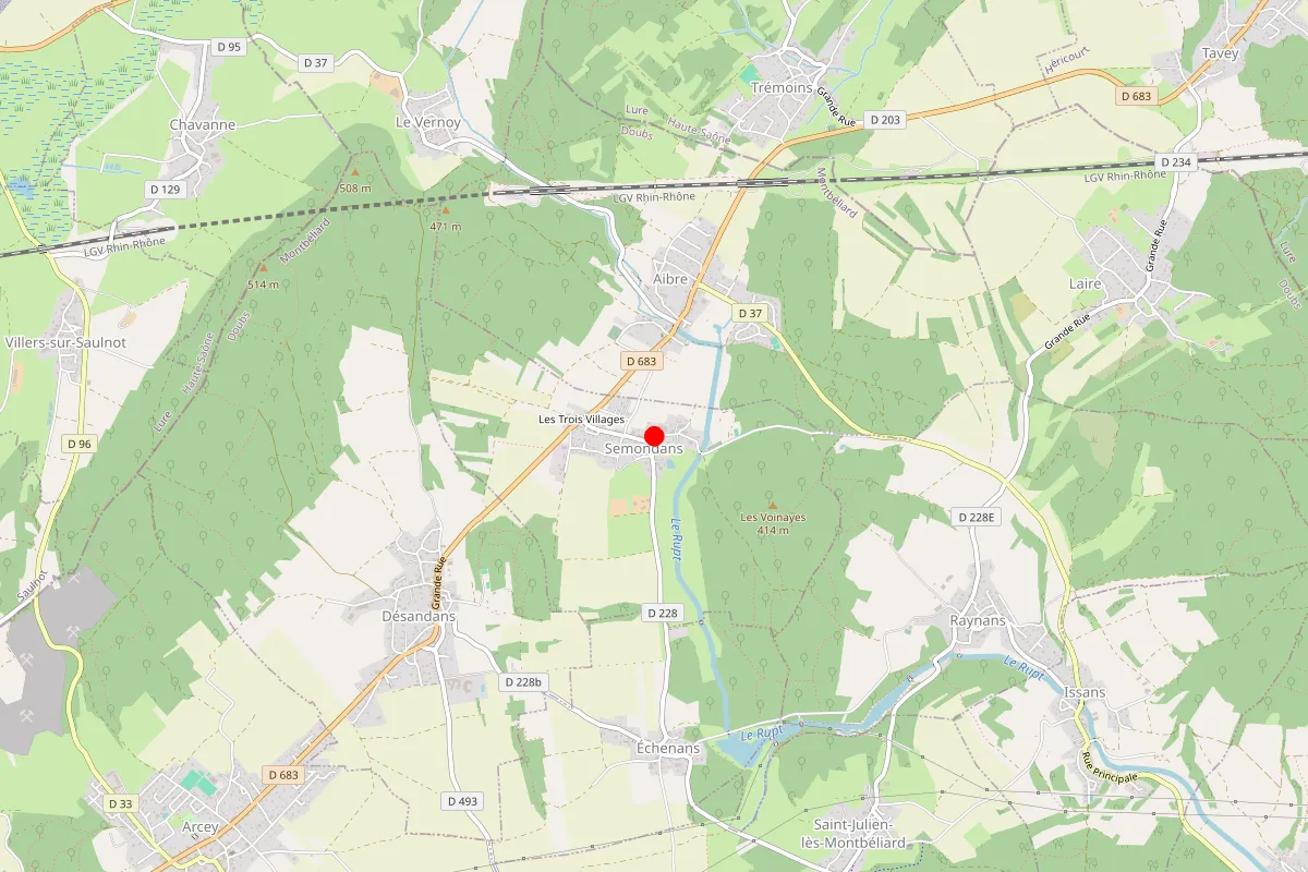 Remplacement de serrure à Semondans